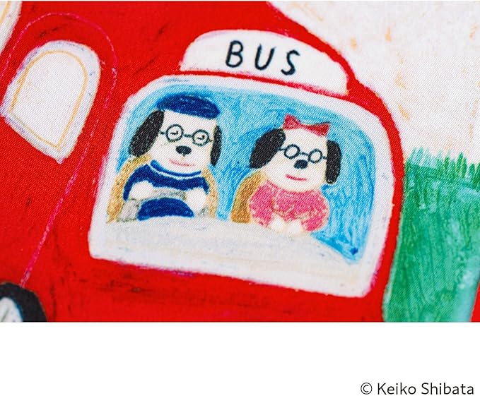 Hobonichi Techo Original/Planner Cover [A6 Cover Only] Keiko Shibata: Bus management by Mr. and Mrs. Inoue