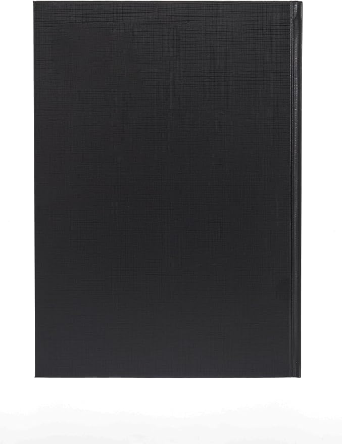 Collins Essential 2025 Business Diary - A4 Day to a Page with Appointments Planner with Leathergrain Hardback Cover - Black - ESSA41A.99-25