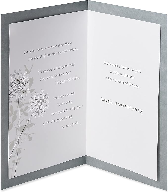 American Greetings Anniversary Card for Husband (Proud of the Man You Are)