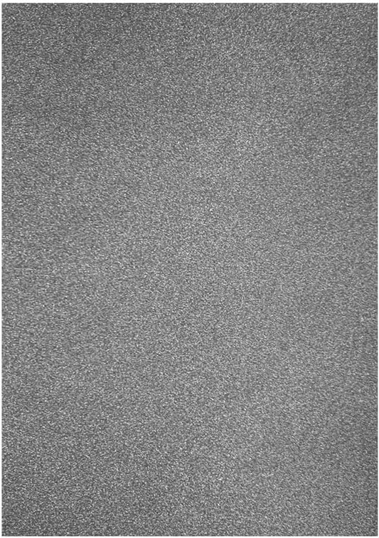 Baisunt 20 Sheets Gray Glitter Cardstock Paper for DIY Art Project, Scrapbook, Birthday Wedding Party Decoration 250GSM(8x12 In, Non Adhesive)