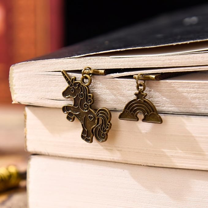 Bookmarks, Handmade Retro Cross Tree of Life Bible Bookmark with Long Leather Straps, Christian Saint Book Mark, Ideal Christian Gift (Style 22)