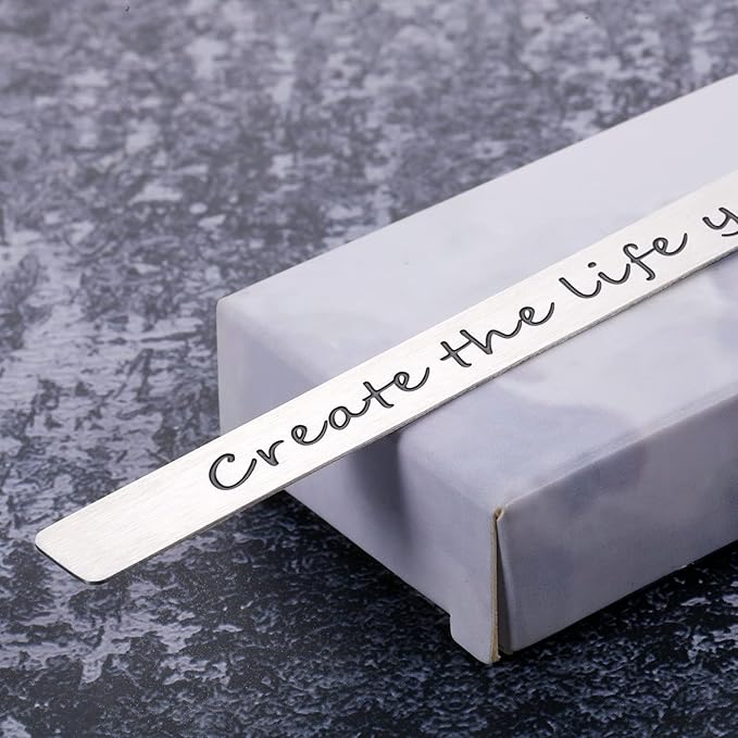 Inspirational Bookmark for Women Men Her Him Graduation Retirement Wedding Christmas Birthday Gift for Girls Best Friends Senior Middle High School College Student Teacher Leaving Promotion Gift New