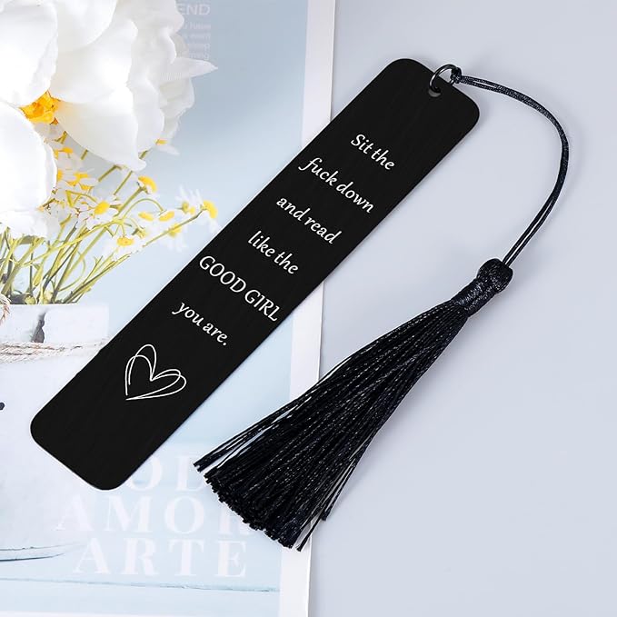 Smutty Bookmarks,Smutty Book Lovers Gifts,Dirty Santa Gifts,Smutty Book Merch,Smut Bookmark,Dark Romance Merch,Book Marks for Reading Women Spicy Reader,Christmas Stocking Stuffers for Women Adult