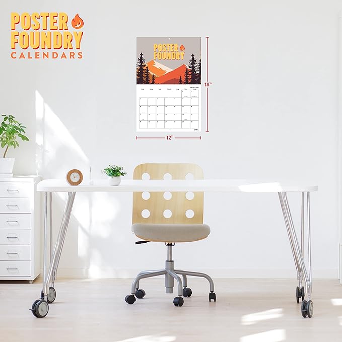 Colorado Calendar 2025 Monthly Wall Calender 12 Month | American Made In The USA