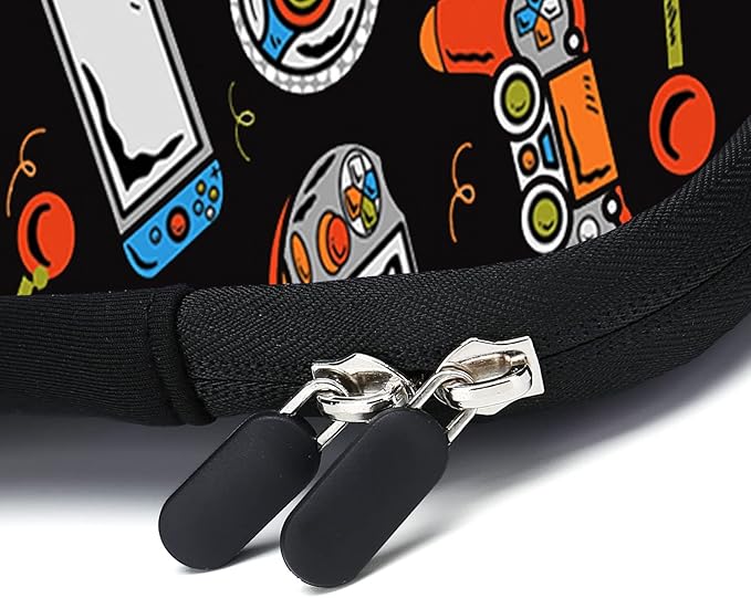 11.6" 12.2 inches Laptop Sleeve Chromebook Case Notebook Sleeve Two Pockets Fit Apple MacBook Air(Games-1)