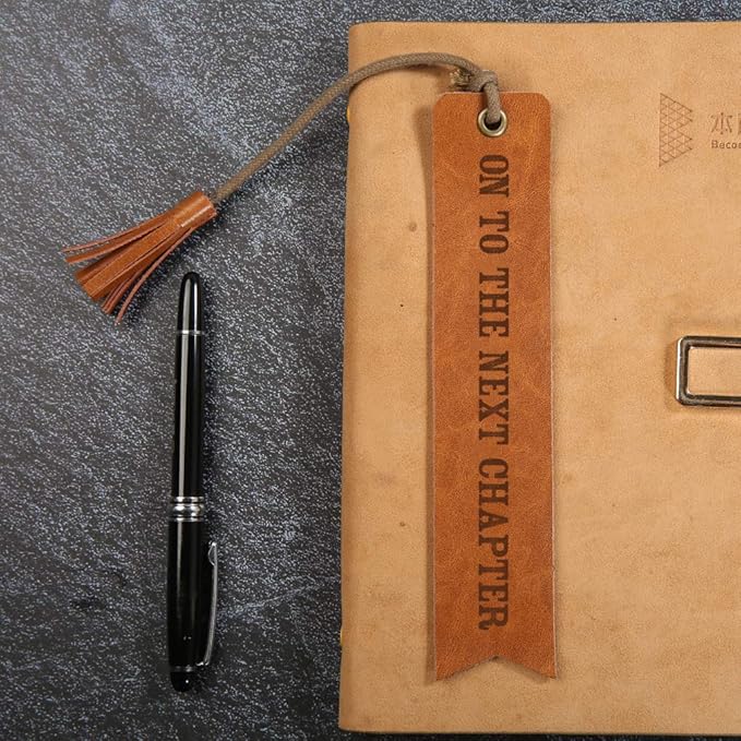 Bookmark for Woman Book Mark for Book Lover Bookworm Wedding Gift Wedding Favor Bookmarks Wedding Reader Gifts (Brown Friendship)