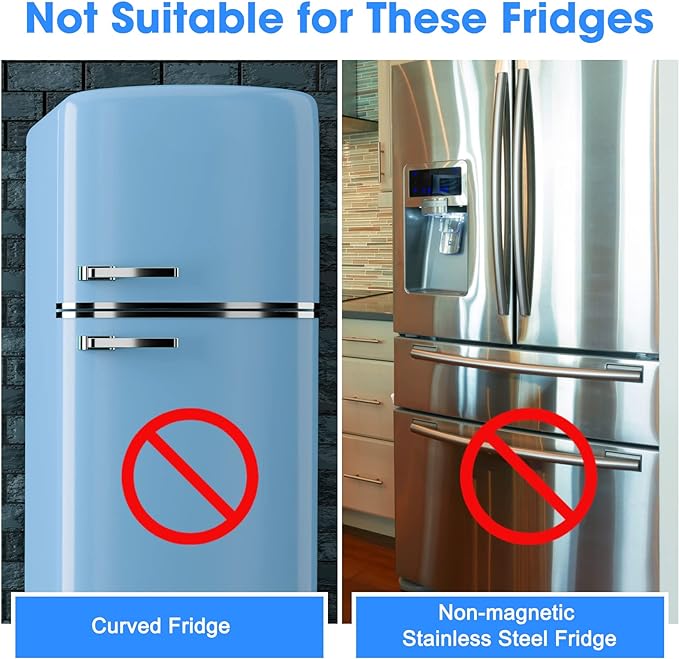 Acrylic Menu Board for Kitchen Weekly Meal Planner Magnetic Planning Board w/ 8 Markers, Clear Weekly Calendar for Fridge Refrigerator Dry Erase Board Noteboard to Do Grocery Shopping List, 12x9’’