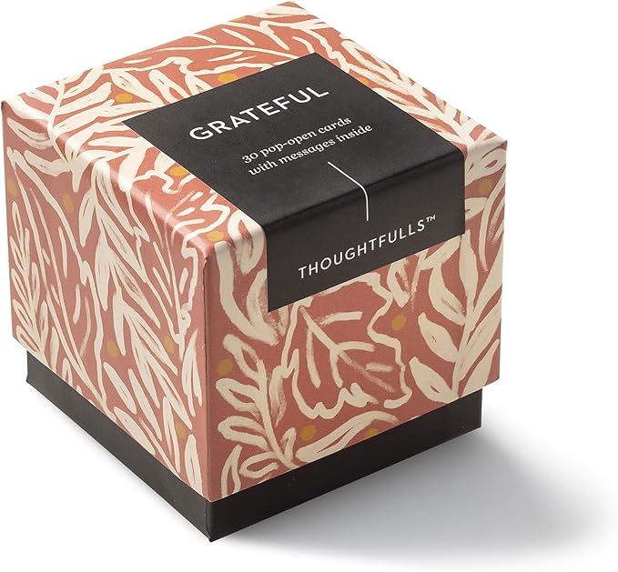 Compendium ThoughtFulls Pop-Open Cards – Grateful – 30 Pop-Open Cards, Each with a Different Inspiring Message Inside