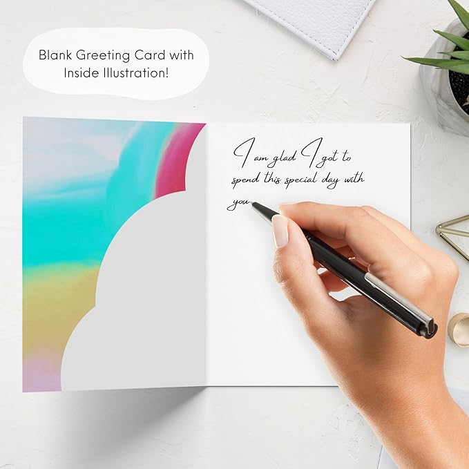 ALY LOU Funny Anniversary Card Birthday Card for Her Him/Husband Boyfriend/Girlfriend Wife/Sarcastic Greeting Card (Good sense of humour, dirty mind and beautiful heart. Wow I hit the jackpot!)