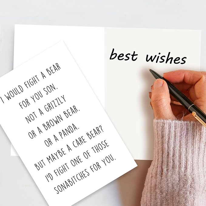 Son Birthday Card, Happy Birthday Card for Son Adult, Gifts from Mom and Dad