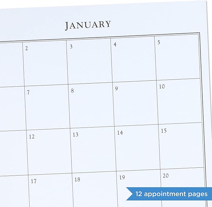 Hallmark Address Book Refill Pages (Pack of 44 Replacement Pages for Addresses, Appointments)