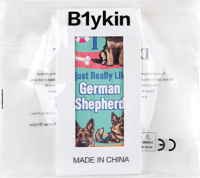 B1ykin Sticky Notes Set - Cartoon Theme Cute Self-Stick Notes Pad Teacher Appreciation Gifts， Self-Adhesive Writing Memo Pages Sticky to Do Notepad for Kids Employee School Office (German Shepherd)