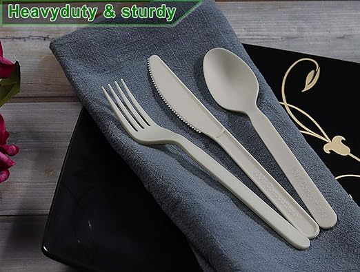 GreenWorks 1000 Bulk Compostable CPLA Knives,7" Series Disposable Knife