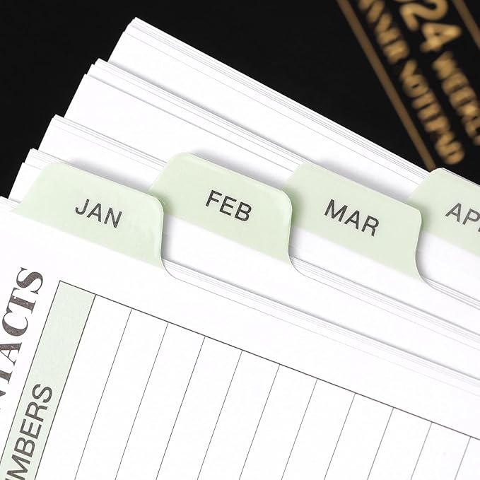 2025 Planner - 3-Layer Down Weekly & Monthly Planner Notepad, 8.5'' x 6.4''(A5 Size), JAN 2025 - DEC 2025, Appointment Book, 60 Minutes Intervals, Monthly Tab, Spiral Bound, Back Pocket, Julian Date