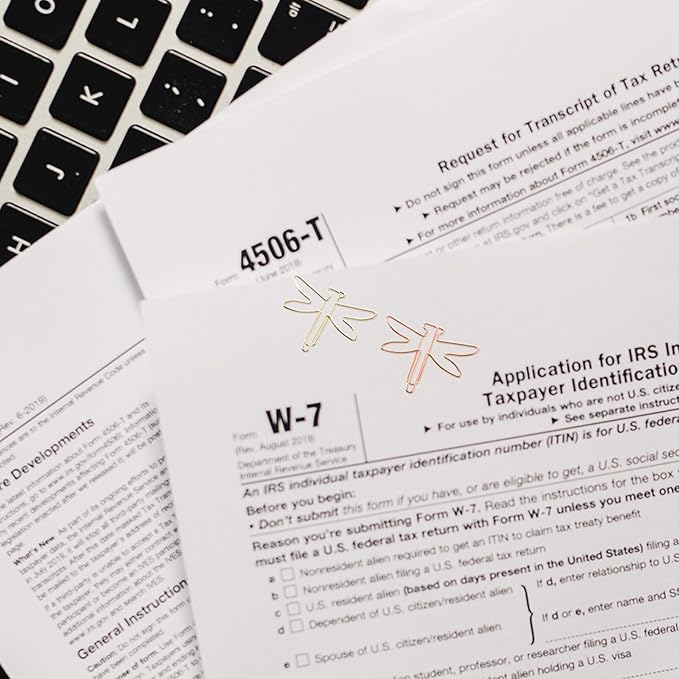 NUOBESTY 20pcs Gold File folders Decorative folders Work Folder Gold Paper Clips Decorative File folders Decorative Paper Clips Gold paperclips File Clips Unique Zinc Alloy Office Decorate