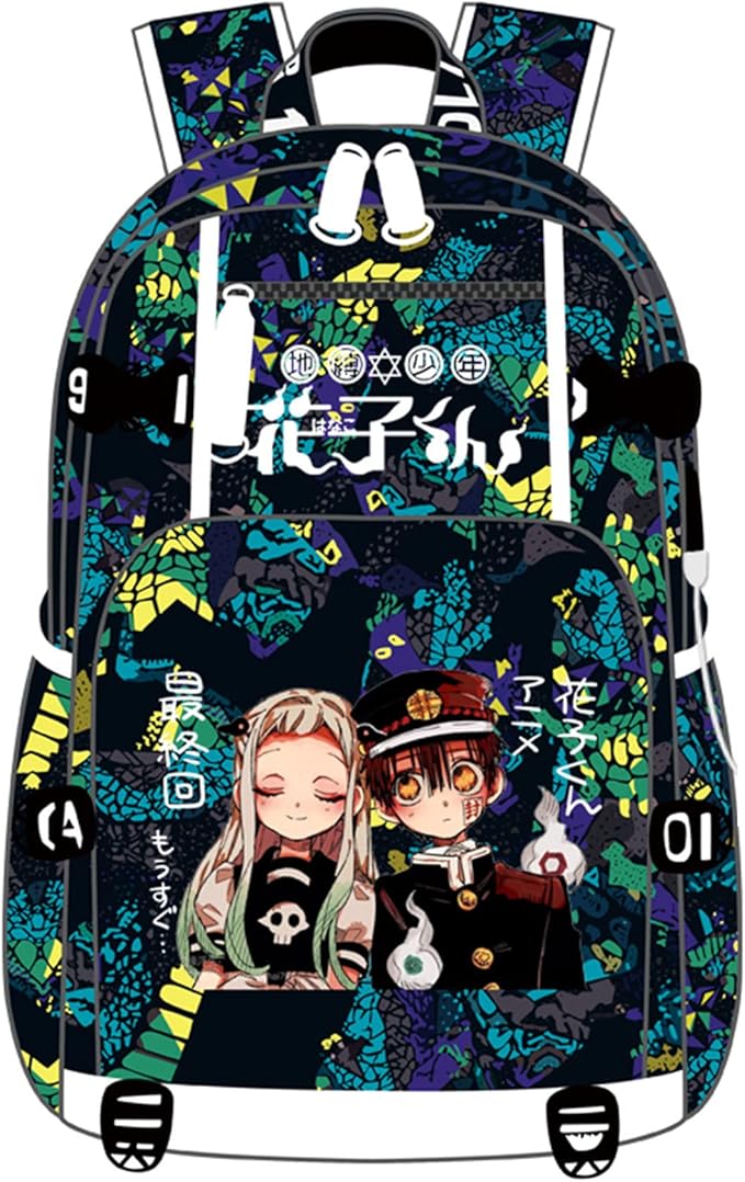 ISaikoy Anime Toilet Bound Hanako kun Backpack Satchel Bookbag Daypack School Bag Laptop Shoulder Bag Style6