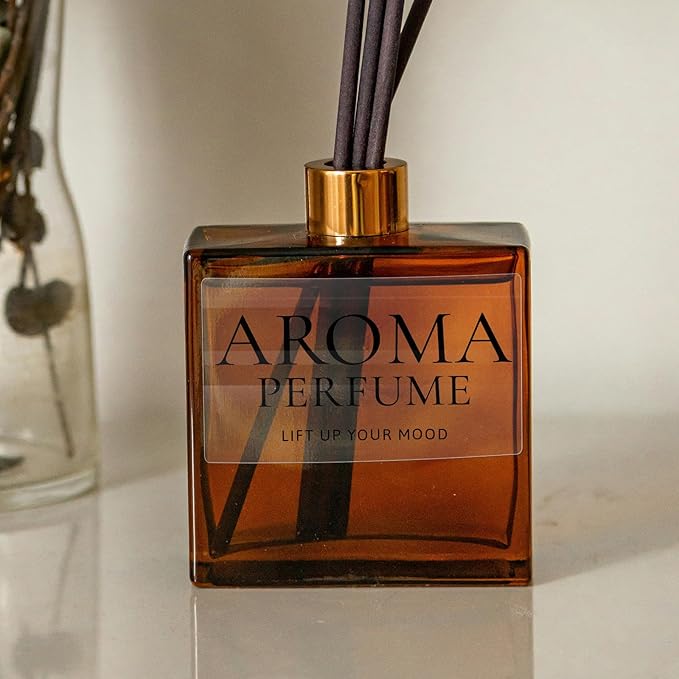 Transparent Thermal Labels 3 × 2 Inch Self Adhesive Printer Clear Stickers Vinyl Waterproof Roll Decals Rectangle Name Tag for Address Design DIY Logo Business 300 PCS