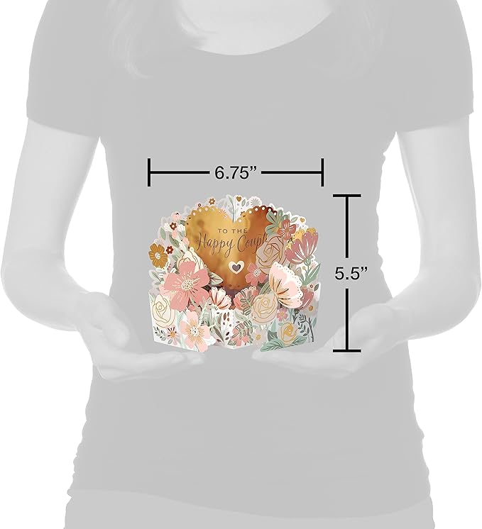 American Greetings Pop Up Wedding Card (A Wonderful Life)