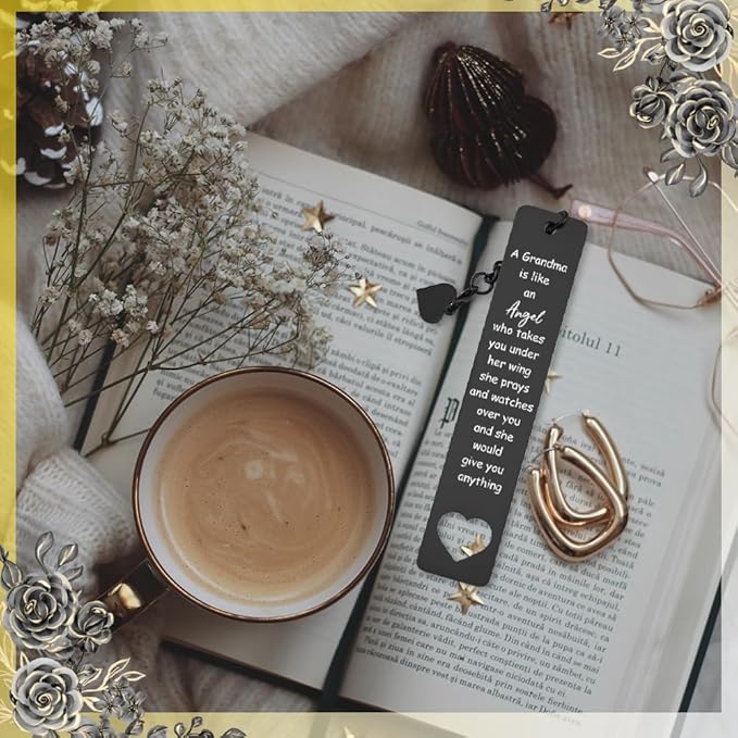 Librarian Gifts for Grandma Book Lovers Cute Bookmark for Women Grandma Book Lovers Unique Bookmarks Gift for Women Grandma Book Lovers Book Markers for Reading for Women Grandma Book Lovers WB93