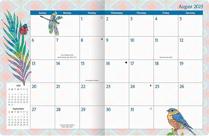 WSBL Ladybird 2024 Monthly Planner (24997050007)