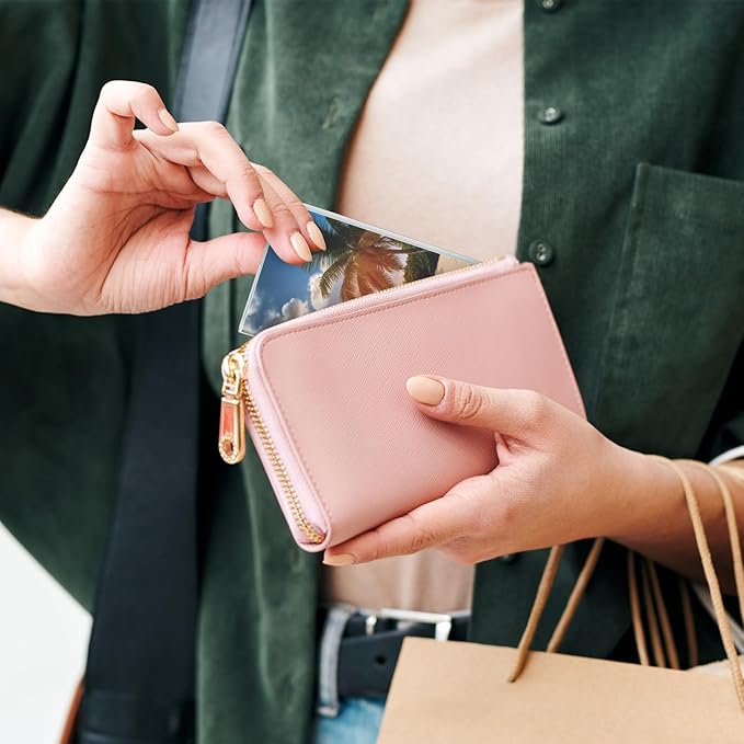 Pocket Calendar 2025-2026, Purse Monthly Planner - 3.7" x 6.7" - Runs from January 2025 Until December 2026, 2025 Pocket Calendar with Beach PVC Cover for Office