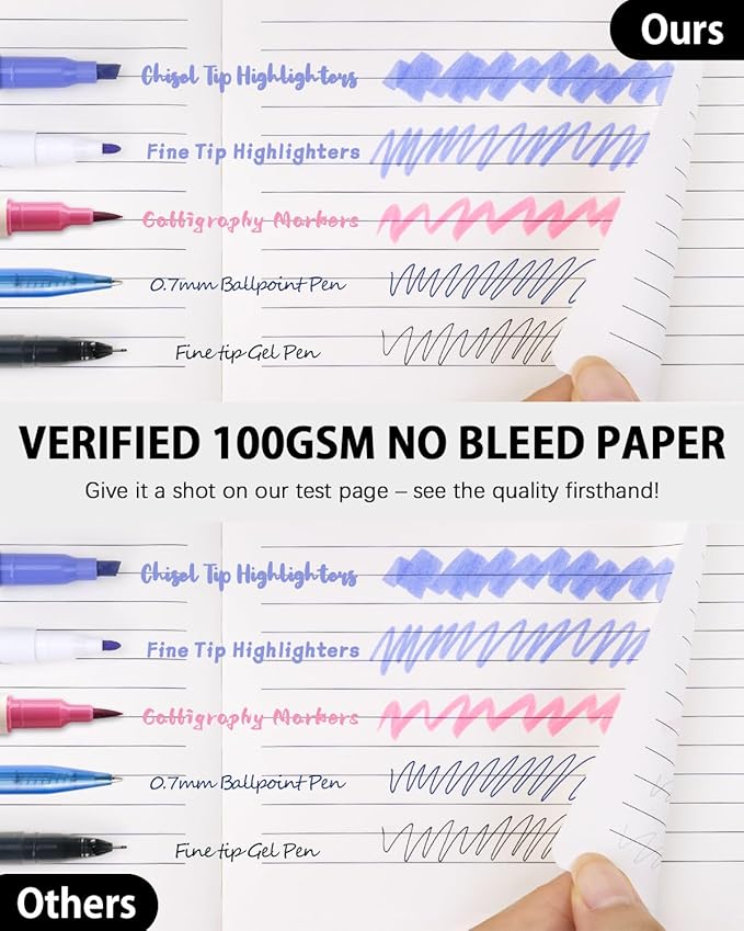 Hardcover Journal Notebooks, 10 Packs A5 Lined Journals Bulk for Writing 200 Pages/100Sheets, 8.4 x 5.8 inch, Classic Ruled Notebook for Work/Travel/College/Note Taking(Brown)