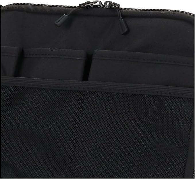 LIHITLAB Laptop Sleeve, Water & Stain Repellent, Vertical for Backpack, 13.4" x 9.8", Black (A7683-24)