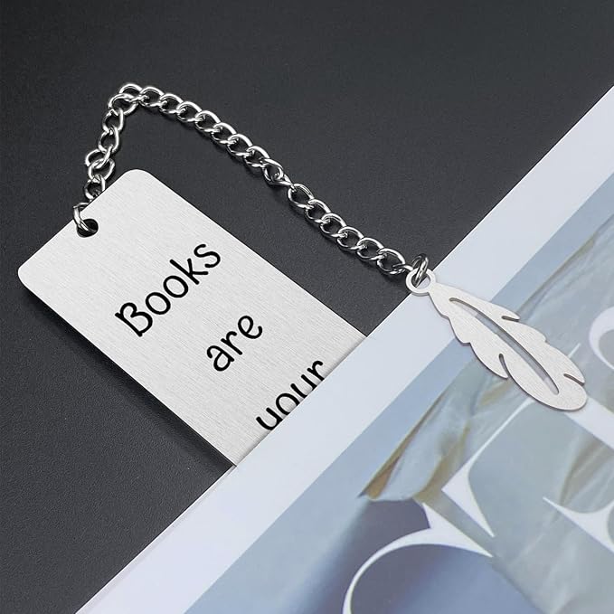 Funny Bookmarks for Book Lovers Reader Bookworm Books are Your Best Friends Teen Girls Boys Cat Bookmarks Cat Lover Gifts for Women Men Valentines Gifts for Him Her Book Club Christmas Gifts