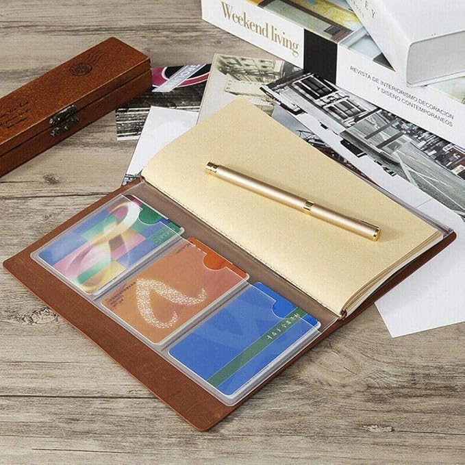 Granddaughter Birthday Gifts from Grandma Grandpa, GIFTRRY To My Granddaughter Leather Journal, 140 Page Refillable Journal, Unique Christmas Birthday Gifts for Granddaughter from Grandparents