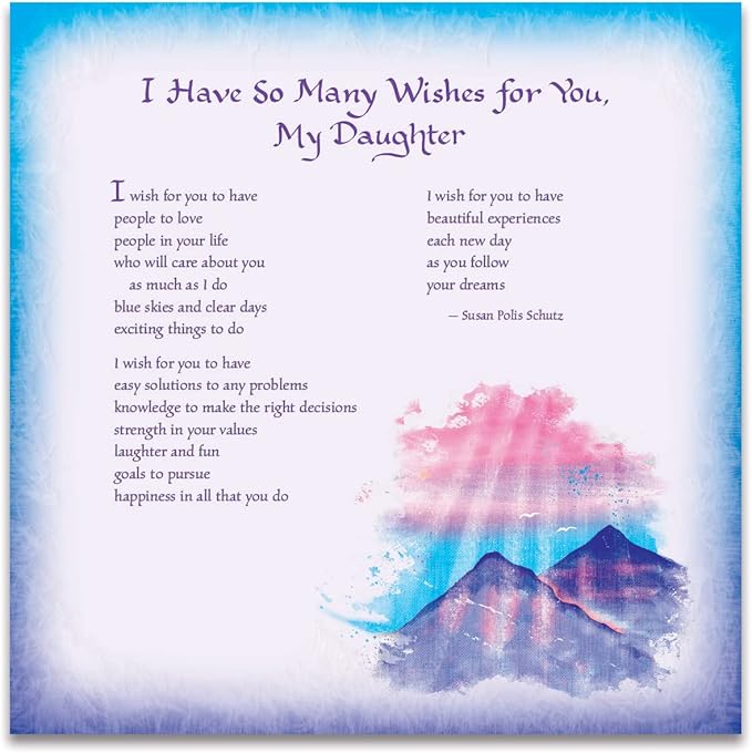 Blue Mountain Arts Daughter, You Are a Gift in My Life-2024 Wall Calendar