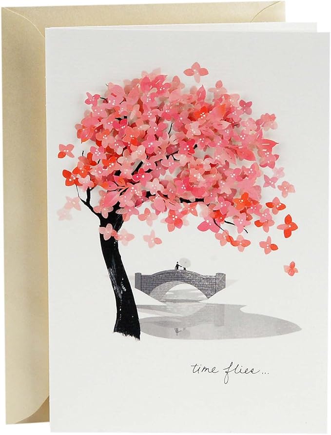 Hallmark Signature Love Card (Time Flies)