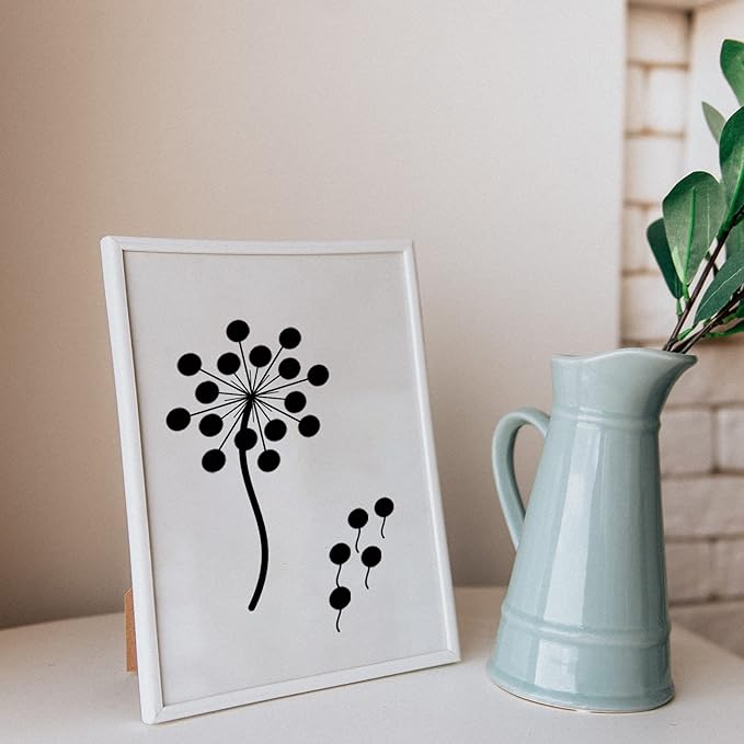 1200 Pieces 0.75 Inch Round Color Coding Label Garage Sale Stickers Blank Yard Sale Price Stickers Permanent Adhesive Dots Stickers,Easily Writable with Perforation Line (Black)