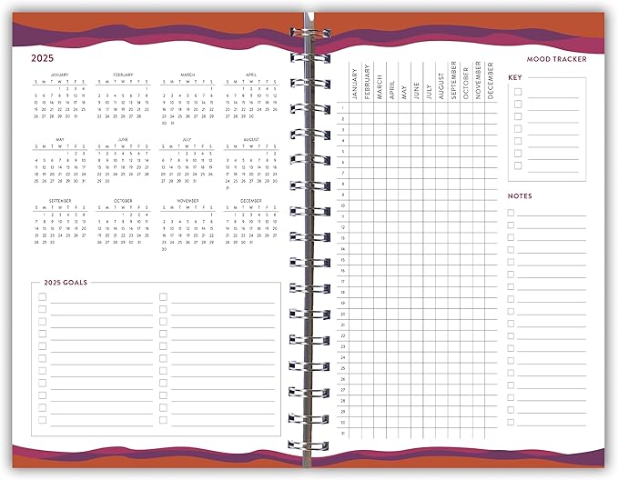 Goal Getter 2025 Weekly & Monthly Planner, 16-Month Lifestyle Planner: September 2024 - December 2025, 9" x 6" - Climb Higher