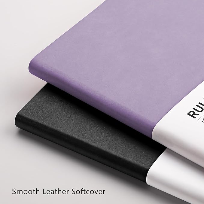 RETTACY Journaling Notebooks, A4 Lined Notebook Journal with 320 Pages, 8.5" × 11", Large Size, Notebook Journal for Work, School, Writing, Leather Softcover, 100 GSM Thick Paper (Pink)