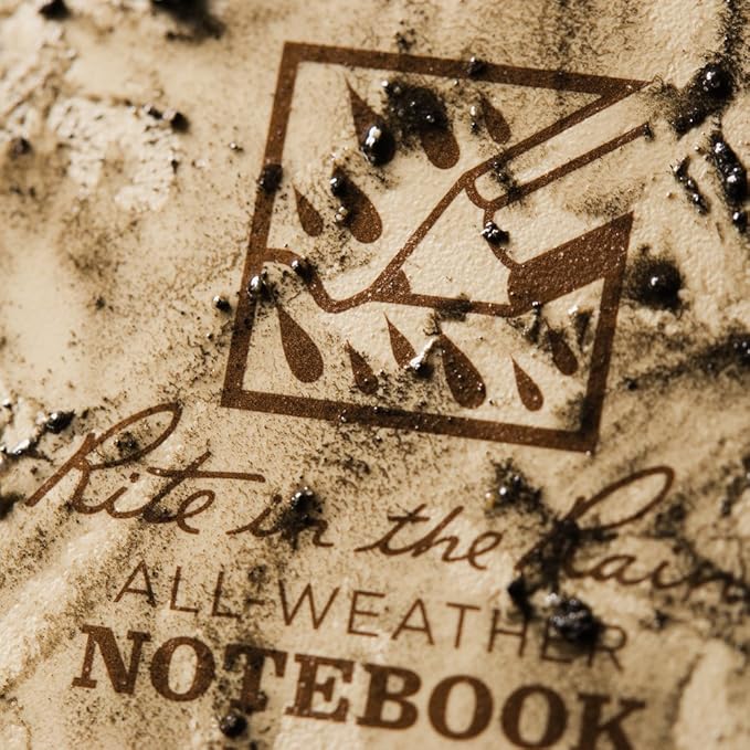 Rite In The Rain Side Spiral Notebook Tan