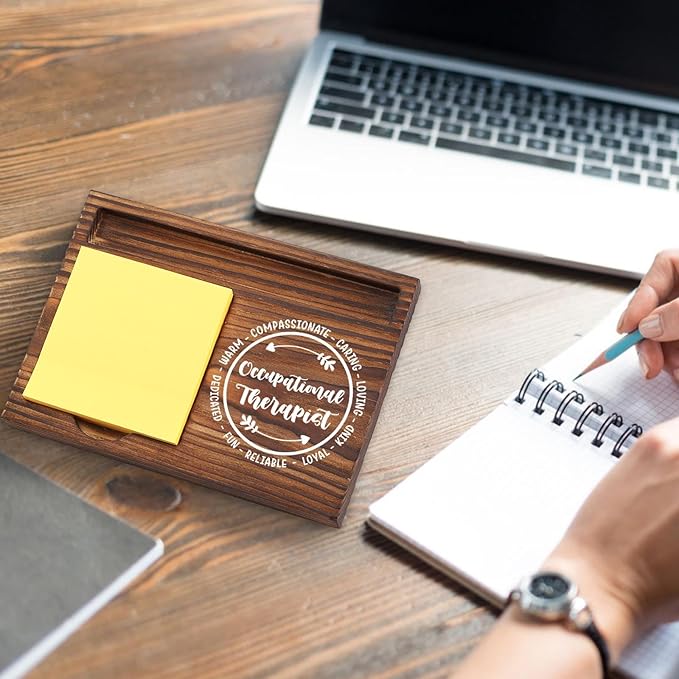 Occupational Therapist Sticky Notepad Holder, Occupational Therapy Appreciation Gifts, Thank You Gifts for Occupational Therapist Therapy, Therapy Doctor Gifts Sticky Note Pad Holder TZP27