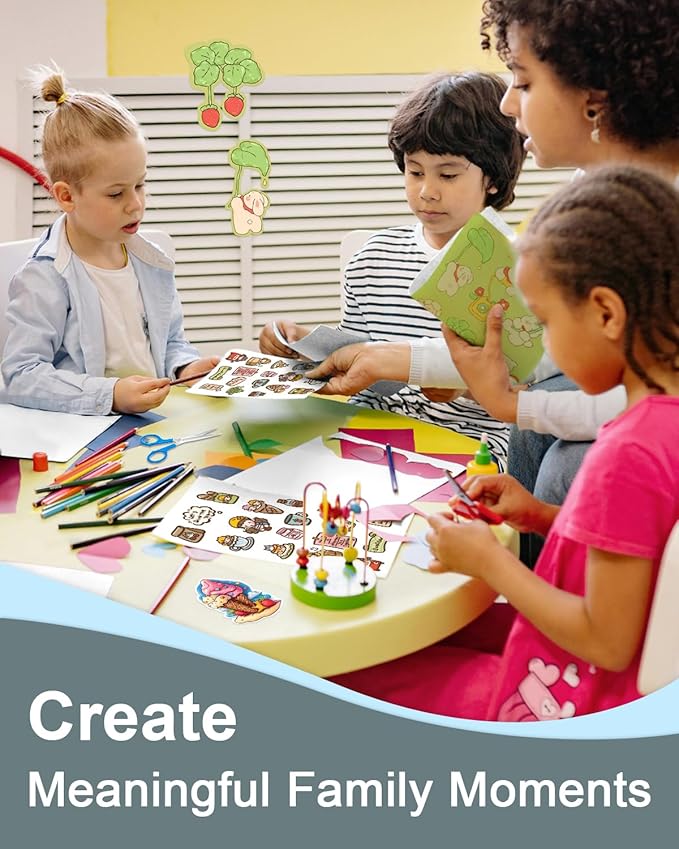 100 Sheets 8.5x11 Printable Sticker Paper work with Inkjet, Laser Printer & Cricut Maker, Labelchoice Blank Matte White Full Paper Sticker Printer Paper, Self Adhesive A4 Letter Size Full Sheet Labels