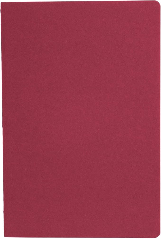 Simply Genius A5 Notebooks for Work, Travel, Business, School & More - College Ruled Notebook - Softcover Journals for Women & Men - Lined Note Books with 92 pages, 5.5" x 8.3" (Wine, 30 pack)