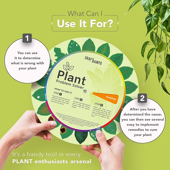 Garden Planner for Plant Problems, Identify & Resolve 18 Common Problems, Portable Homestead Farmers Almanac, Vegetable & Flower & Tree Disease Troubleshooter, Essential Accessories for Gardeners