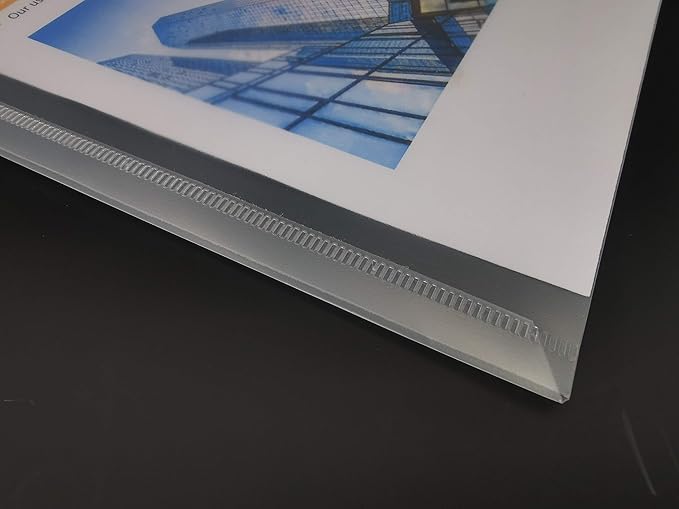 12 Pack Plastic Letter Size Envelopes with Button & String Tie Closure, 1-1/6" Expansion, Side Load, Clear Poly Reusable File Folders Project Paper Documents Organizer for Office School & Home