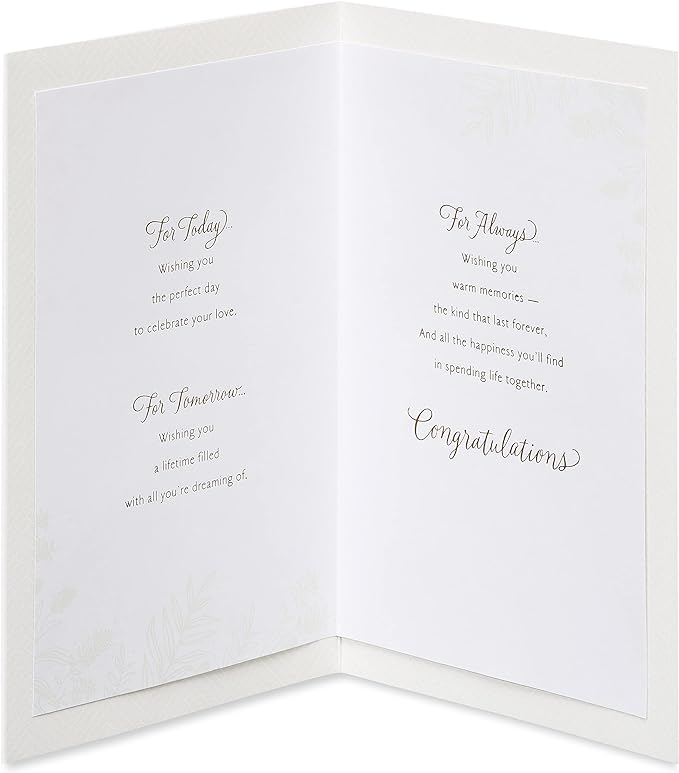 American Greetings Wedding Card (The Happiness You'll Find)