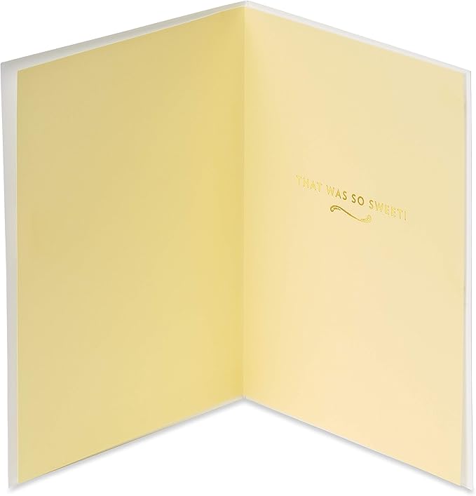 Papyrus Thank You Card - Designed by Bella Pilar (So Sweet)