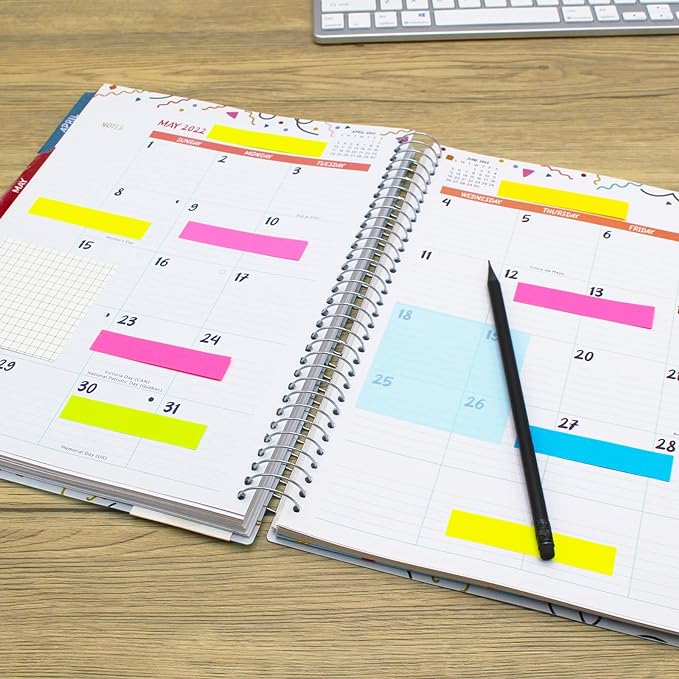 Sticky Notes, 0.6x3 Inch, 1200 Sheets Self-Stick Notes, Easy to Post for School, Office, Notebook, Bright Colors Assorted, 100 Sheets/Pad