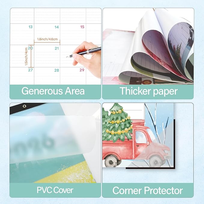 designs 2025 desk calendar,2025 wall calendar,11.8x17 inches large calendar with schedules and holidays, calendar 2025 for family and office planning, gift for christmas, new year