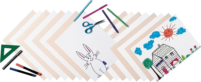 Pacon Medium Weight Tagboard, 12 x 18 Inches, White, 100 Sheets (5284)