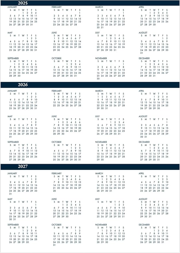 House of Doolittle 2025 Weekly and Monthly Calendar Planner, 6.9 x 8.75 Inches, Black, January - December (HOD286802-25)