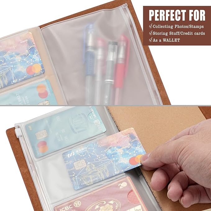 Tinkerbell Gift Tinkerbell A6 Size Refillable Leather Journal Cartoon Lovers Gift Pixie Fairy Tale Gift Princess Fans Gift Fairy Tale Movie Gift(Princess Tinker A6)