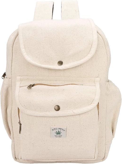 LONGING TO BUY Himalyan Hemp Laptop Bag Backpack/Traveller Bag, Hemp Laptop Bag