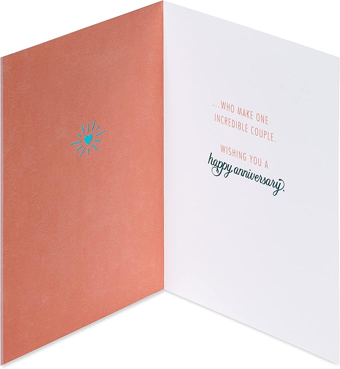 American Greetings Anniversary Card for Couple (Great People)