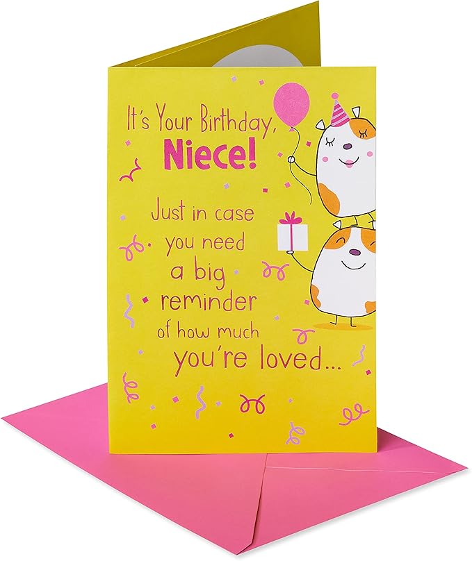 American Greetings Birthday Card for Niece (It's Your Birthday!)